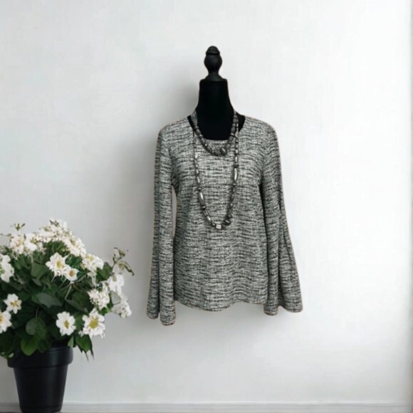 Banana Republic Gray Women's Blouse - Picture 1 of 9